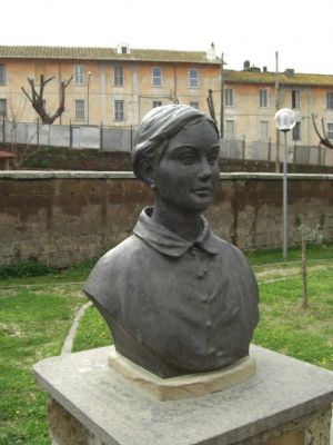 Monte Romano: Busto di Cecilia
