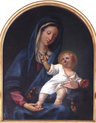 Brescia: Madonna col Bambino - anonimo sec. XVIII
