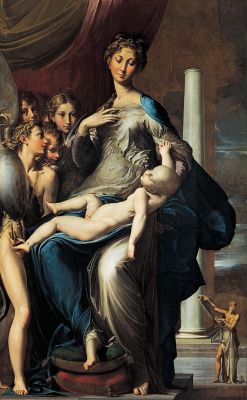 Firenze, Parmigianino, Madonna dal collo lungo (1534-40), già chiesa dei Servi, Parma
